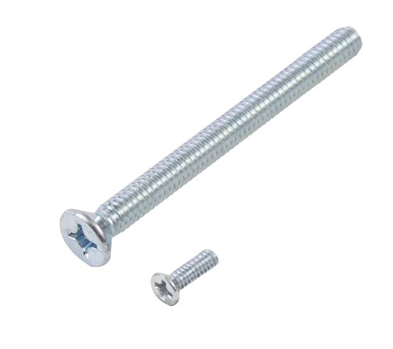 Machine Screw Flat Phillip ZP - 10-24 X 1-1/2"