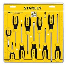 STANLEY  SCREWDRIVER SET 10-PACK