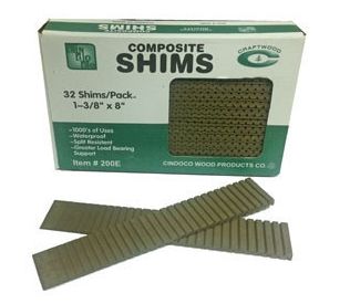 COMPOSITE SHIMS PACK (32 PACK)  8"