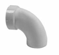 90° STREET PVC ELBOW 1 1/2"  - Spigot x Hub x 1/4" Bend