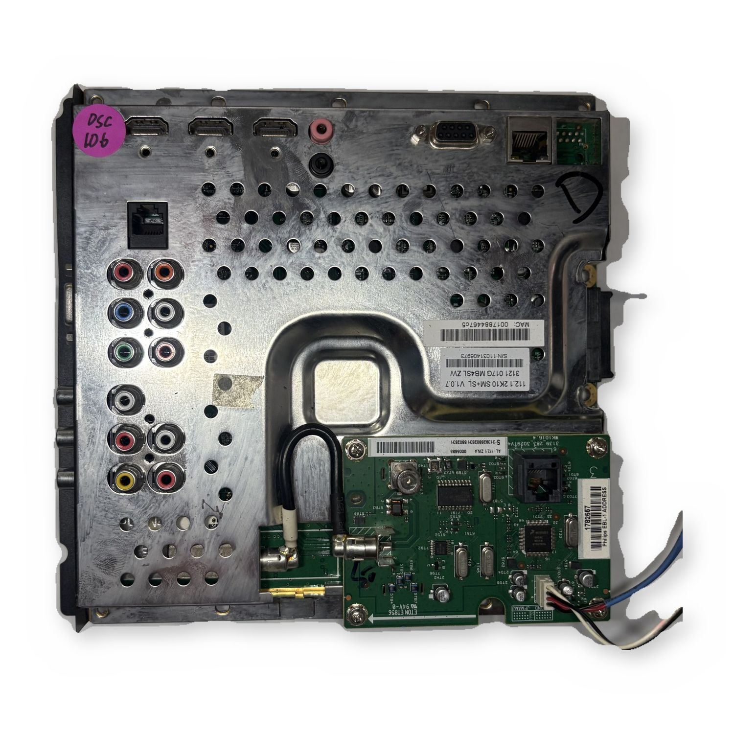 TV Main Board HDMI RCA VGA Component Mainboard Replacement LCD LED Flat — photo 2
