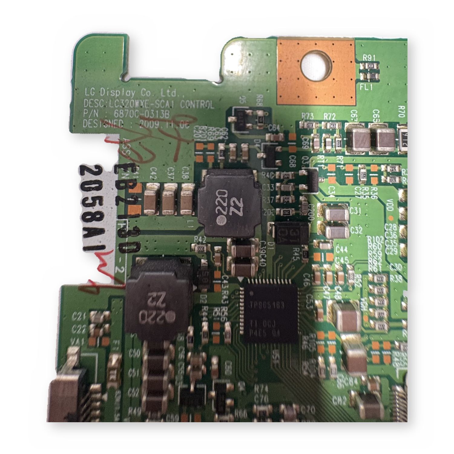 LG T-Con Board LC320WXE 6870C-0413B Timing Control Board LCD TV Part — photo 4