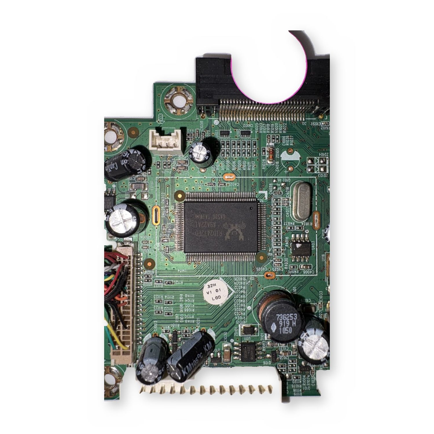 LCD Monitor Main Control Board PCB 333740-M1A-0 Replacement Part Repair — photo 3