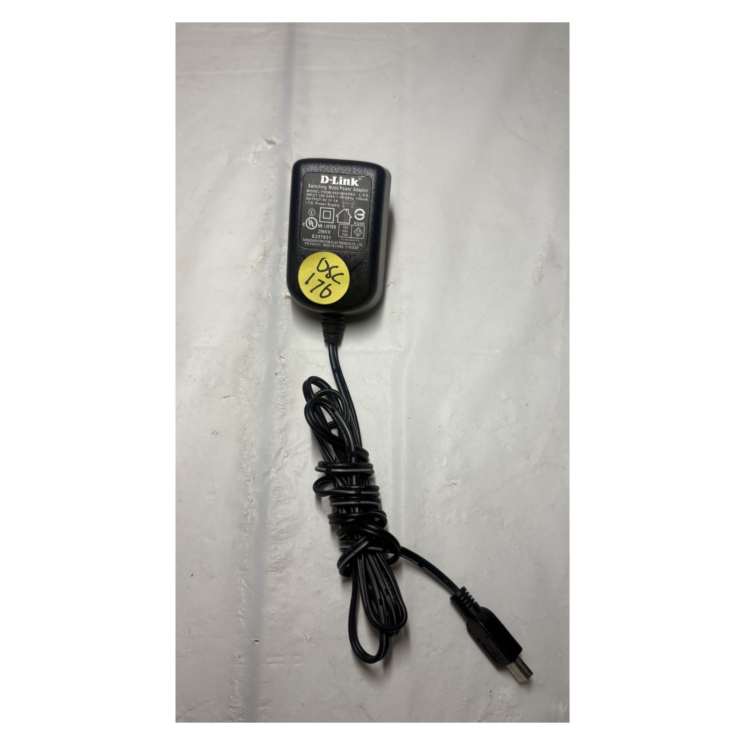 D-Link Power Adapter MT12-Y075100 7.5V 1A Switching Power Supply OEM — photo 2
