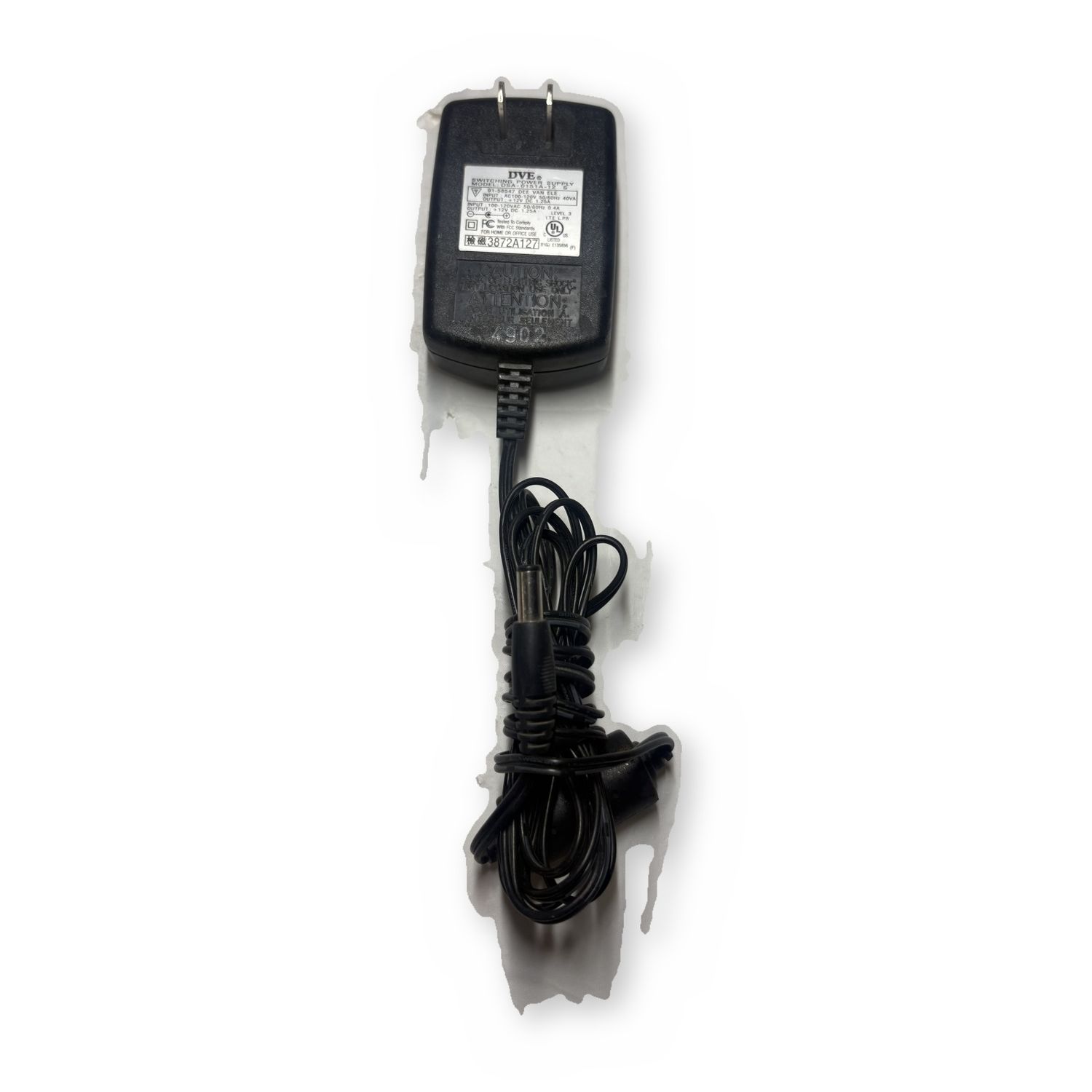 DVE Switching Power Supply AC DC Adapter Wall Charger Barrel Unit 2 — photo 3