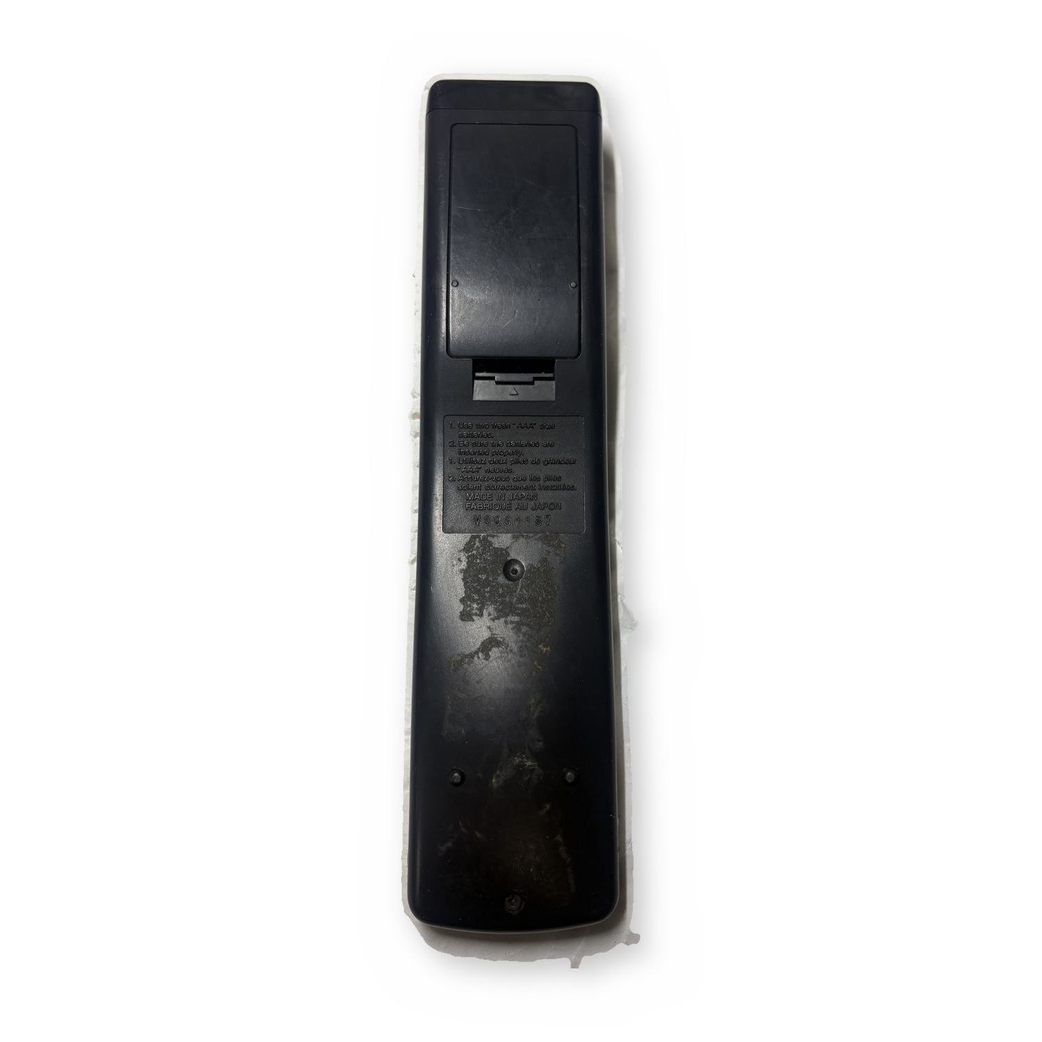 GE VCR Remote Control Vintage Black — photo 3