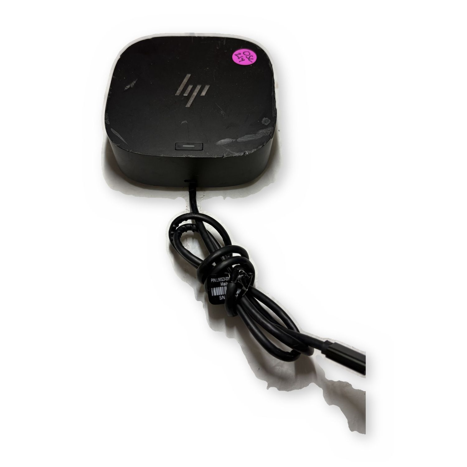 HP Wireless Display Adapter USB-C Black Miracast Cosmetic Wear — photo 3