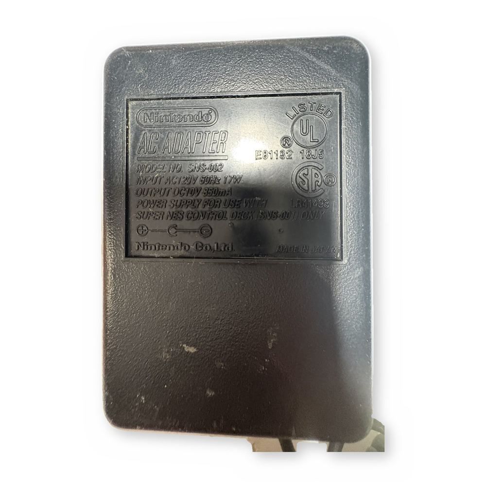 Nintendo Super NES SNES Original AC Adapter Power Supply SNS-002 OEM — photo 1