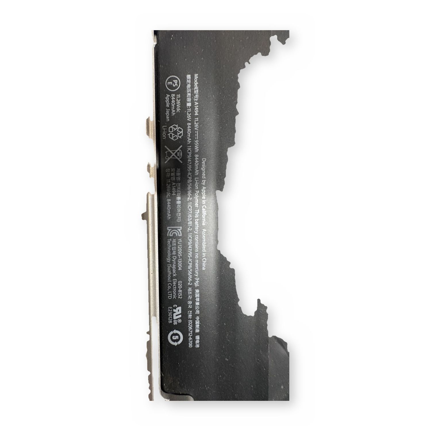 Apple MacBook Pro 15 Retina A1398 Won't Charge Won't Turn On - For Parts / Not Working — photo 5