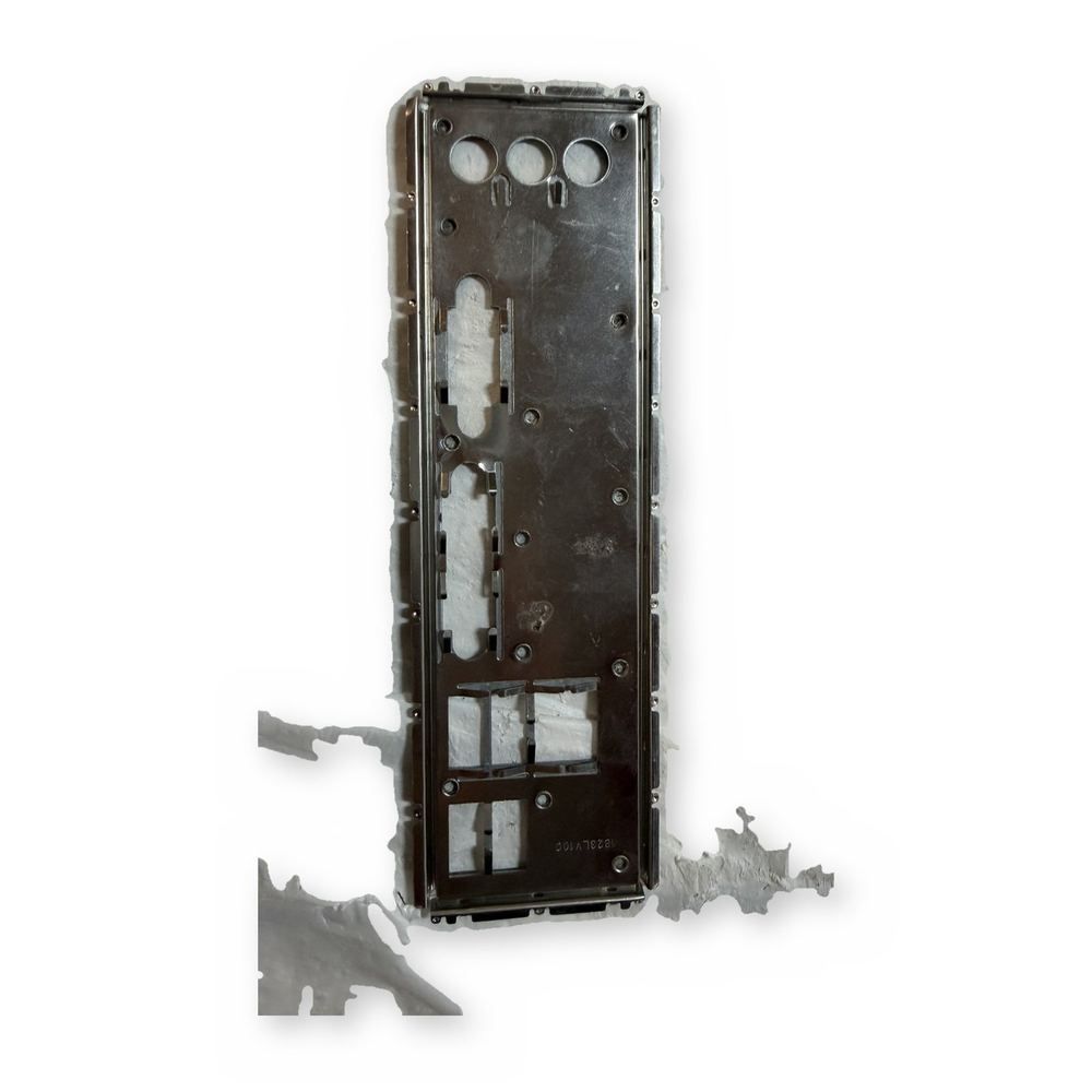 Motherboard I/O Shield Rear Back Panel Plate - Desktop PC Case Part — photo 1