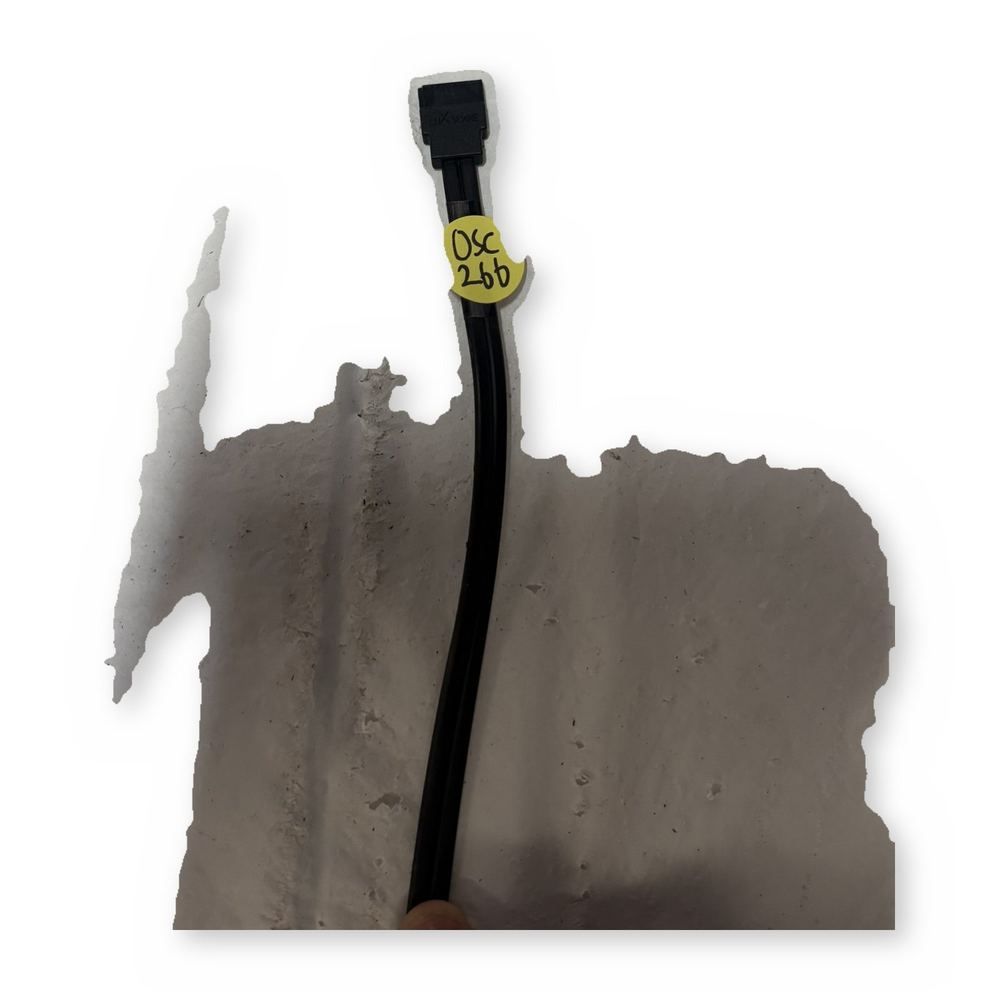 SATA Data Cable Right Angle Connector Luxshare Internal Drive Cable — photo 1