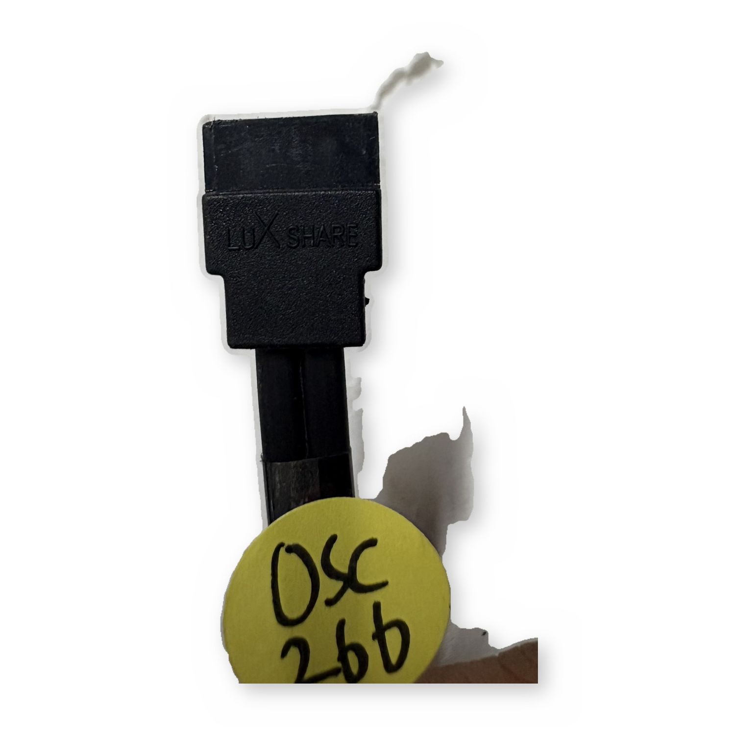 SATA Data Cable Right Angle Connector Luxshare Internal Drive Cable — photo 2