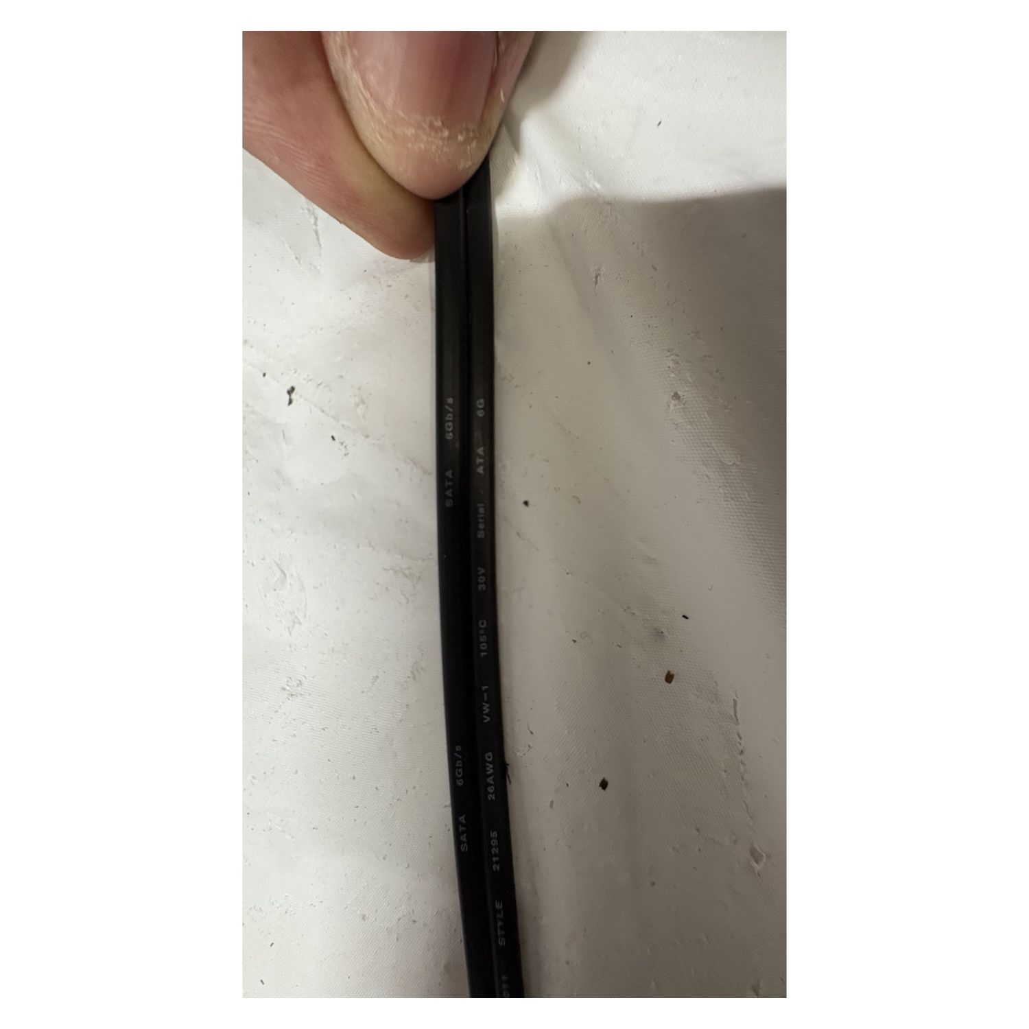 SATA Data Cable Right Angle Connector Luxshare Internal Drive Cable — photo 6