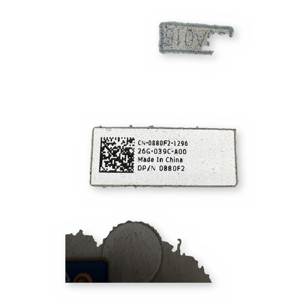 Dell XPS 15 L521X Bottom Base D-Shell Housing Cover DP/N 077W8K 0880F2 — photo 1