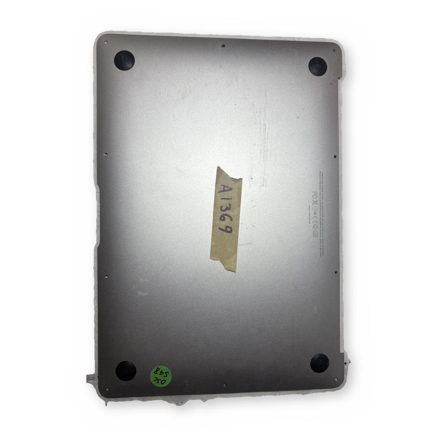 Apple A1369 Bottom Case Base Cover Silver MacBook Air 13in A1369 — photo 2