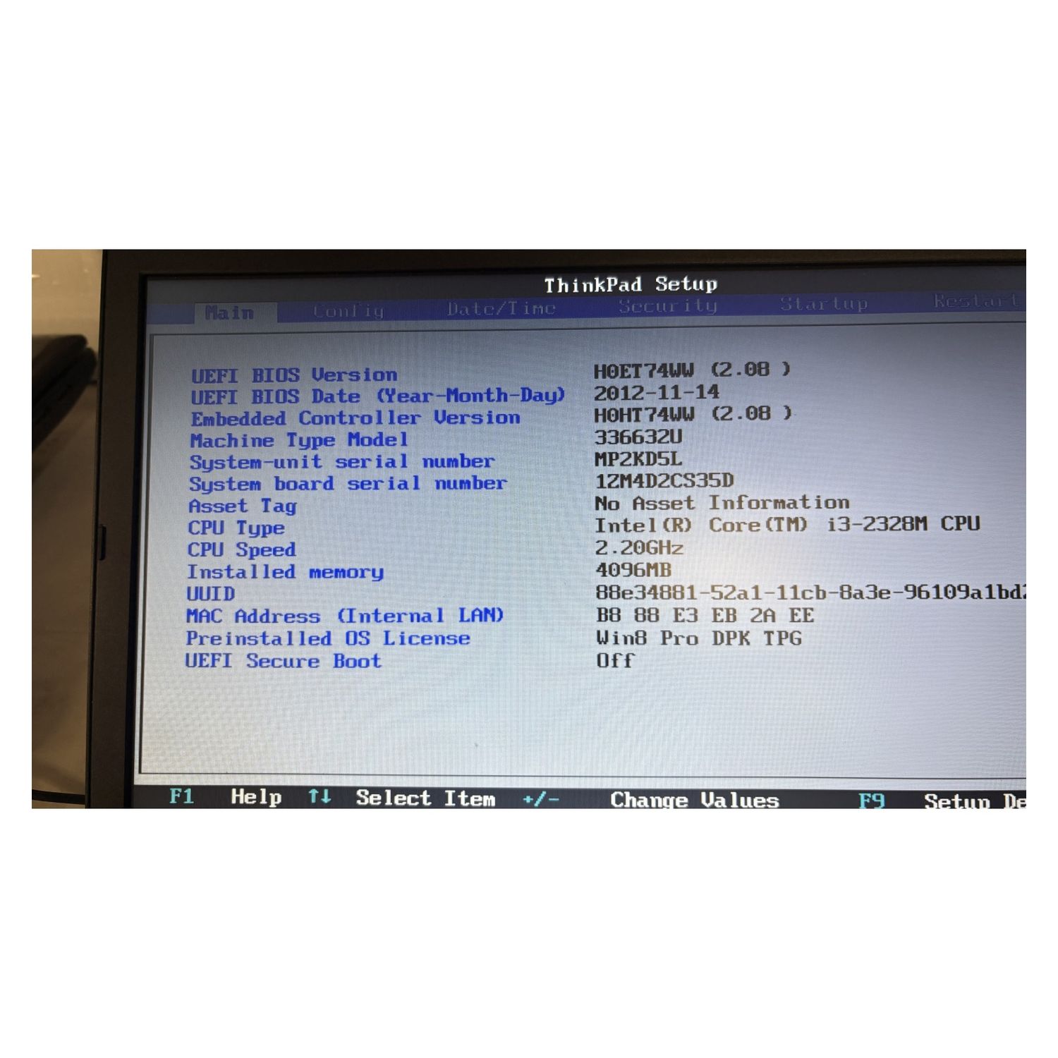 Refurbished Lenovo ThinkPad Edge E530c 15.6in i3-2328M 4GB Laptop - Keyboard Fault — photo 2