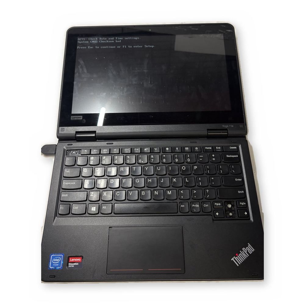 Lenovo ThinkPad 11e Yoga 5th Gen N4100 11.6in 2-in-1 Touch - Bad Keyboard - For Parts / Not Working — photo 1