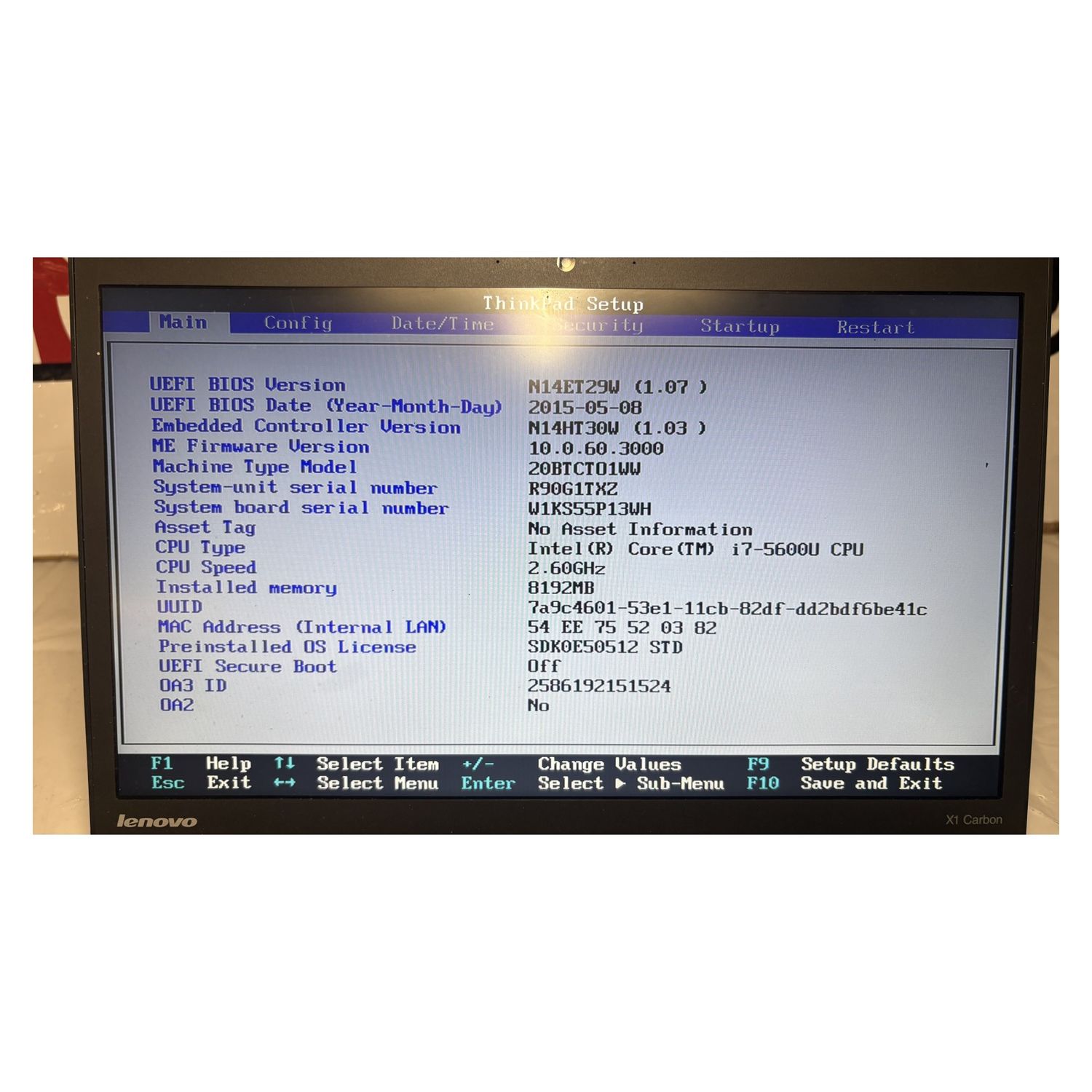 Refurbished Lenovo ThinkPad T450s i7-5600U 8GB 128GB SSD Win 11 PRO Laptop — photo 2