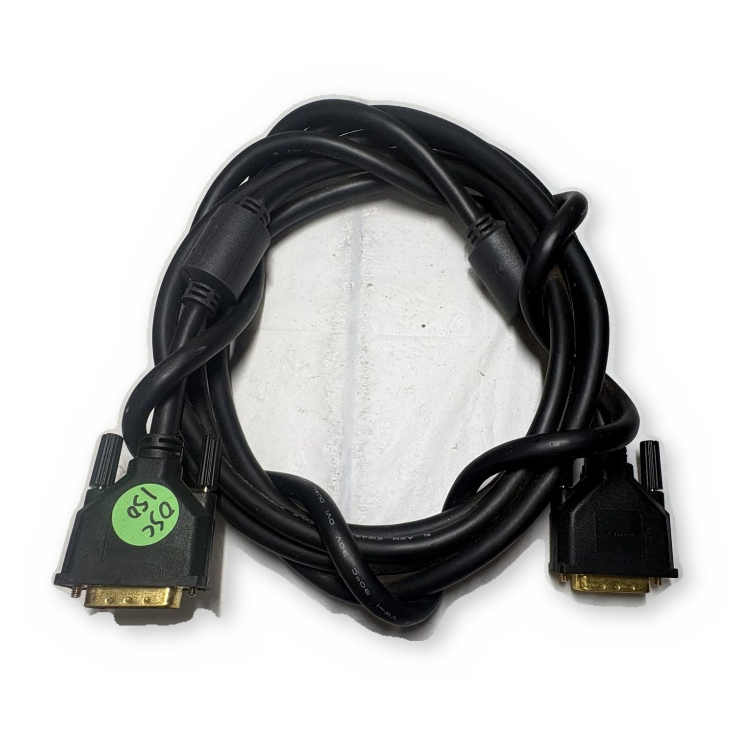 DVI-D Dual Link Cable Gold Plated Monitor PC Video Cable 6ft — photo 2