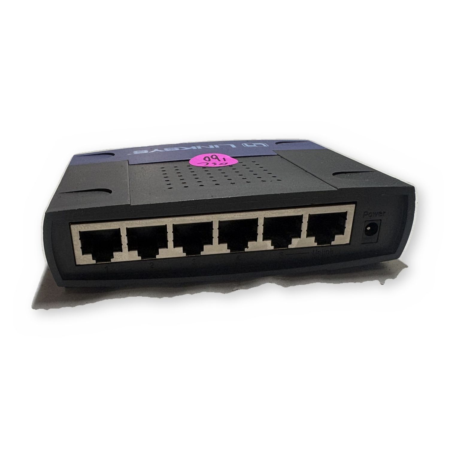 Linksys 8-Port Fast Ethernet Router Network Switch Blue Black — photo 5