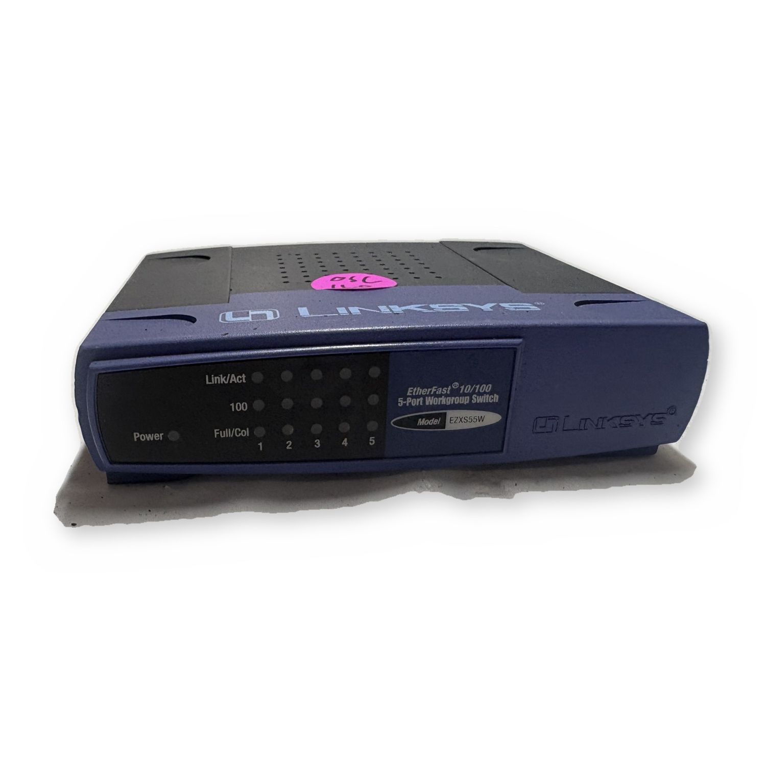 Linksys 8-Port Fast Ethernet Router Network Switch Blue Black — photo 4