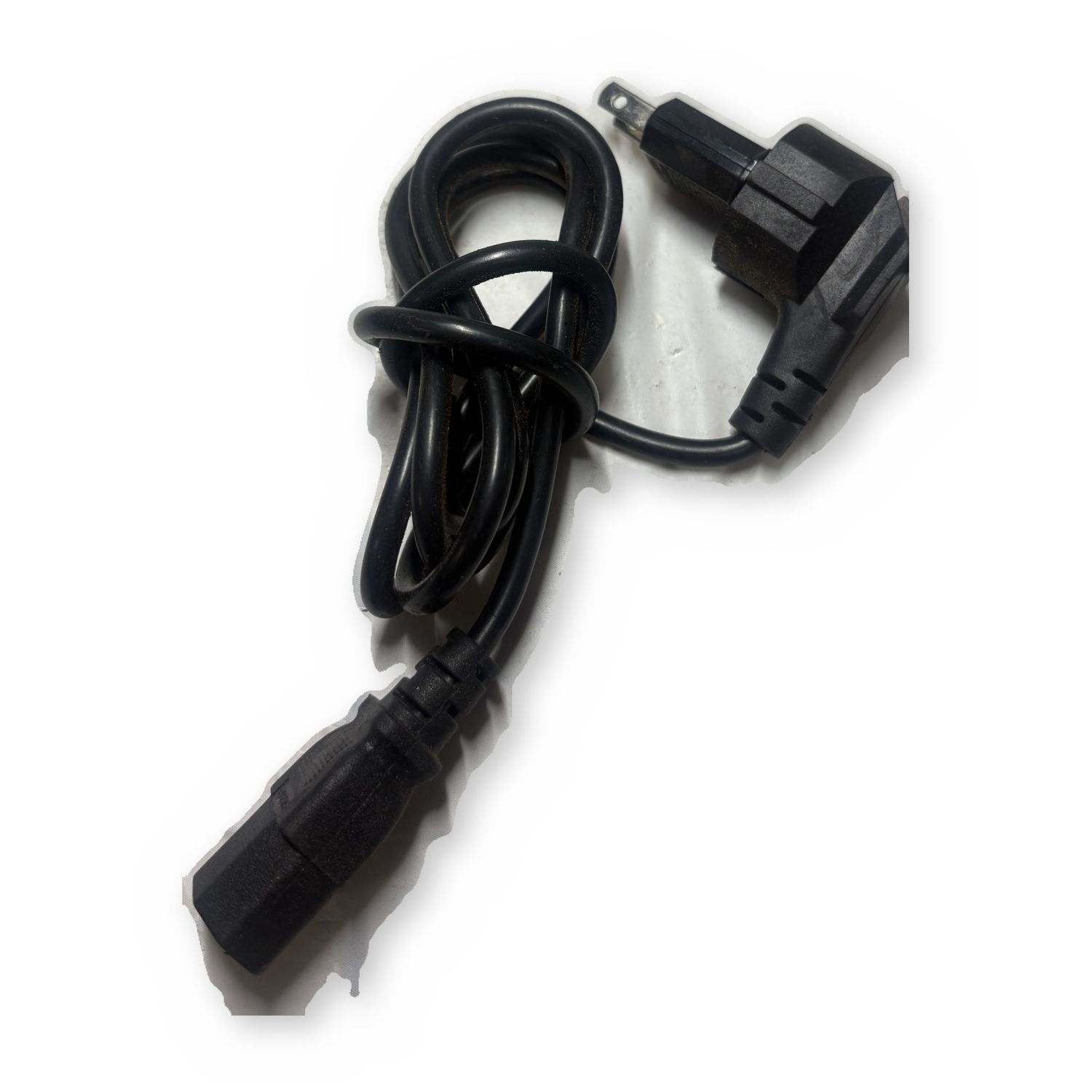 3-Prong AC Power Cord NEMA 5-15P to IEC C13 Computer Monitor Power Cable — photo 2