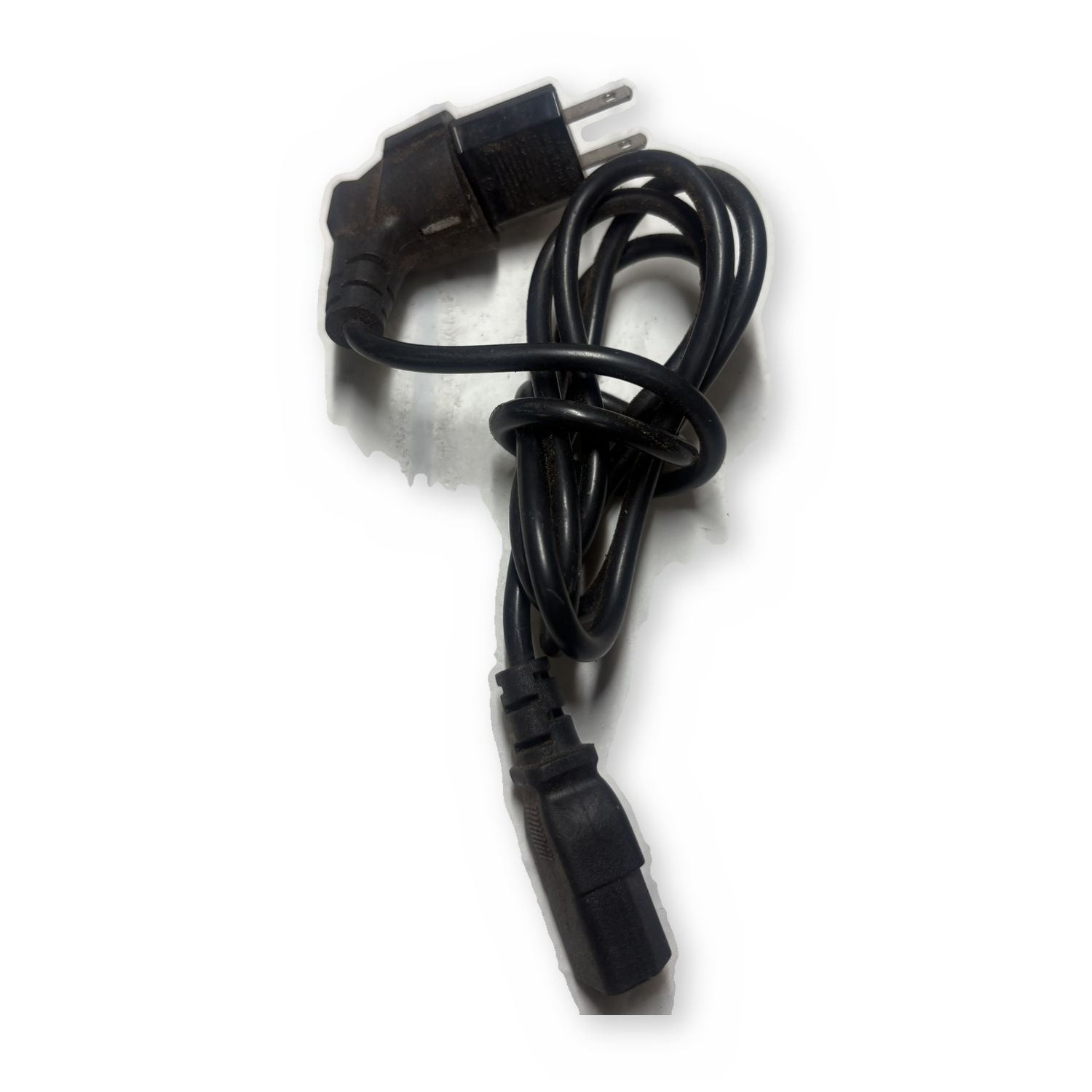 3-Prong AC Power Cord NEMA 5-15P to IEC C13 Computer Monitor Power Cable — photo 3