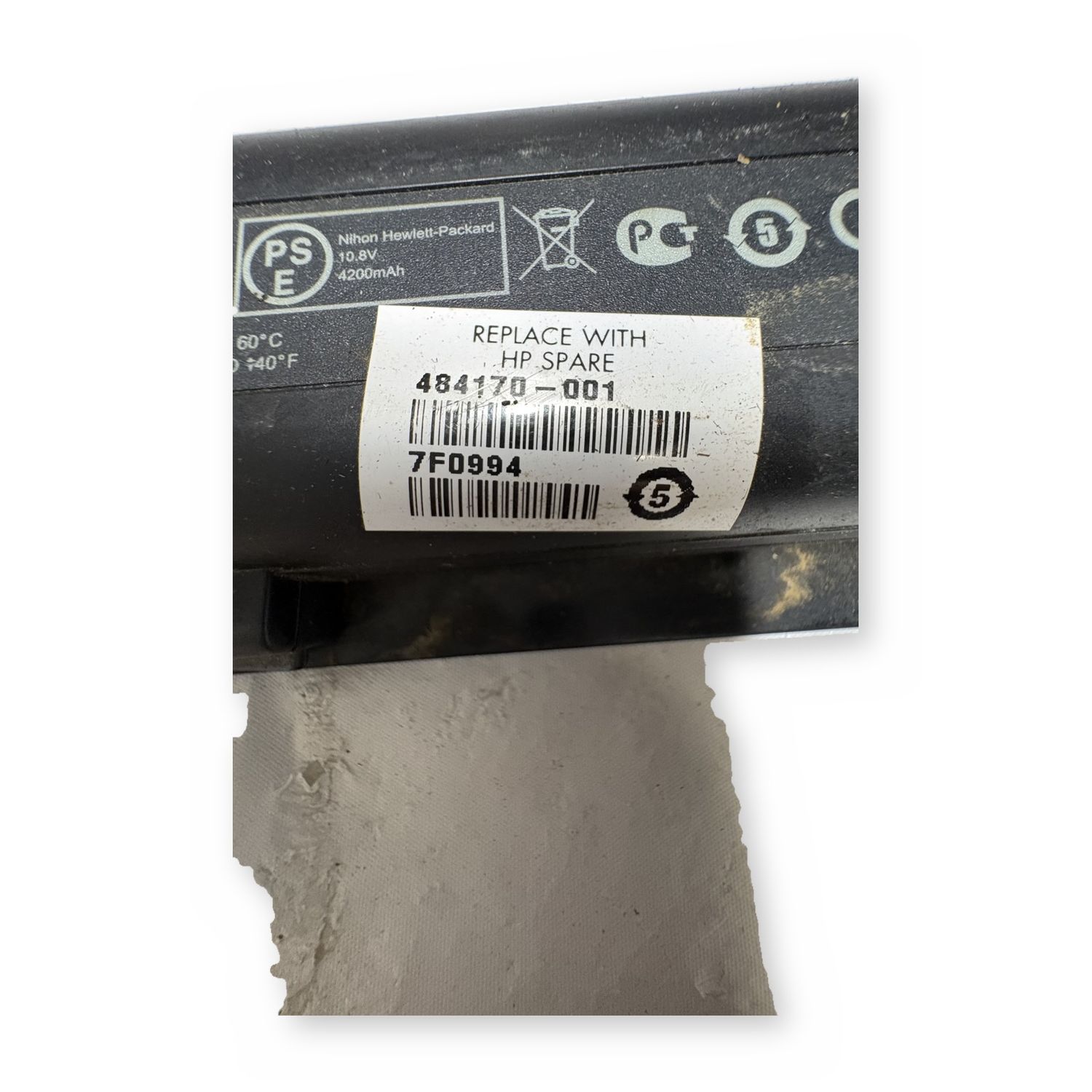 HP Laptop Battery 484170-001 6-Cell Used Replacement — photo 3