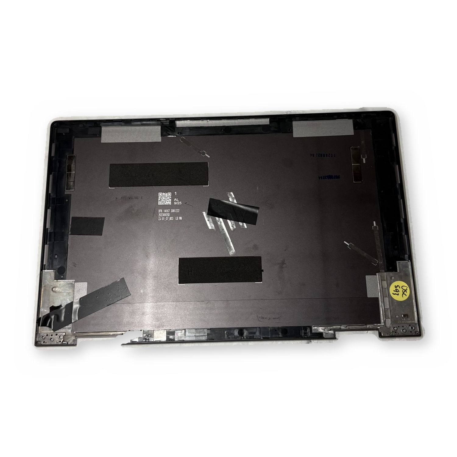 HP Laptop LCD Back Cover Lid Rear Housing Black - No Screen - Part - For Parts / Not Working — photo 2