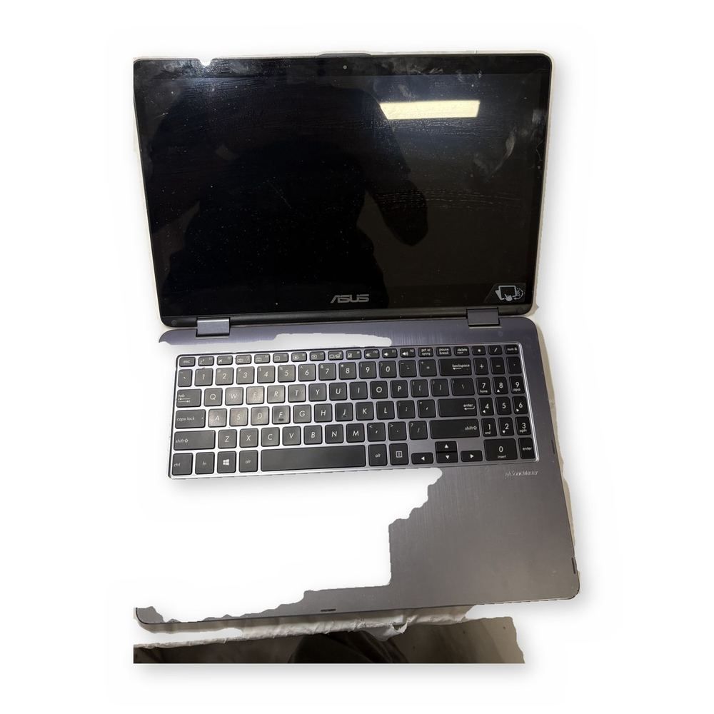 ASUS VivoBook Flip 15 TP510 15.6in 2-in-1 Laptop - Broken Screen - For Parts / Not Working — photo 1