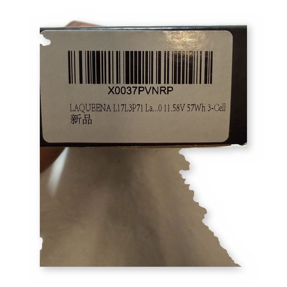 LAQUEENA L17L3P71 57Wh Battery for Lenovo ThinkPad T480s L17M3P71 New in Box — photo 1