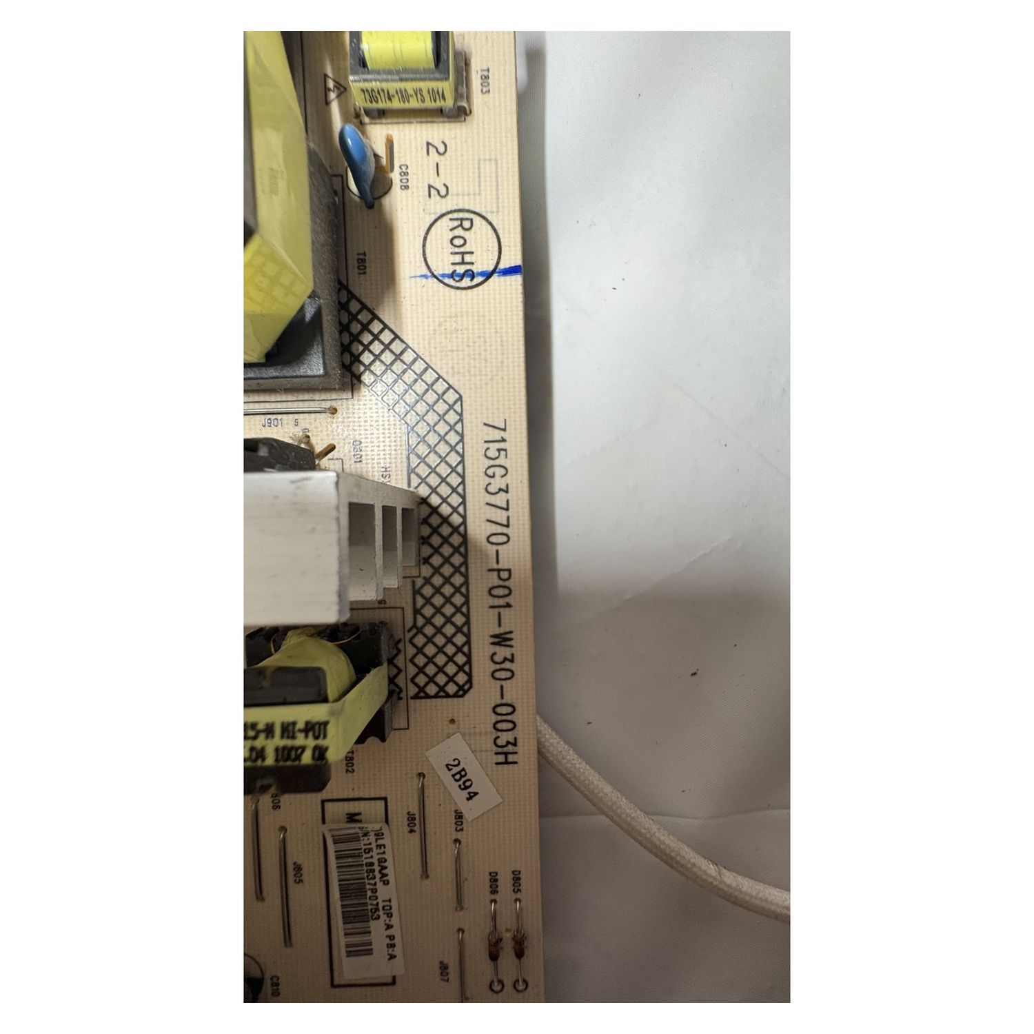 LCD Monitor Power Supply Board PCB Small Form IEC Connector PSU Part — photo 4