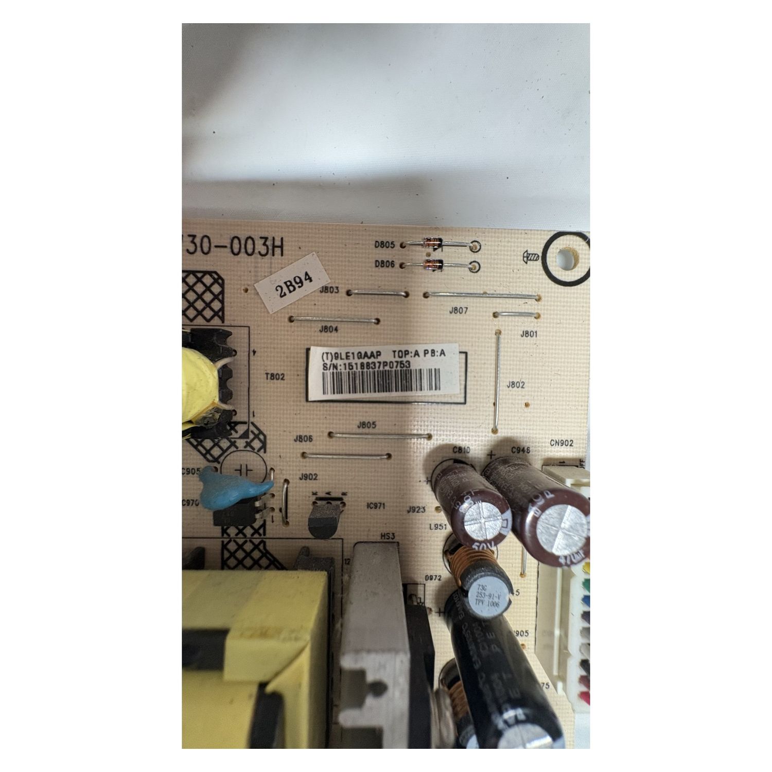 LCD Monitor Power Supply Board PCB Small Form IEC Connector PSU Part — photo 3