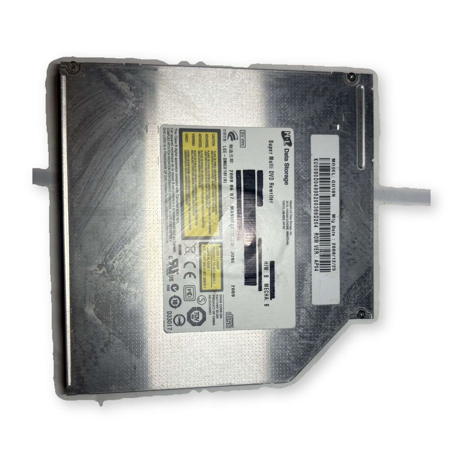 Hitachi LG BU10N Super Multi DVD Rewriter Laptop Slim SATA Optical Drive — photo 2