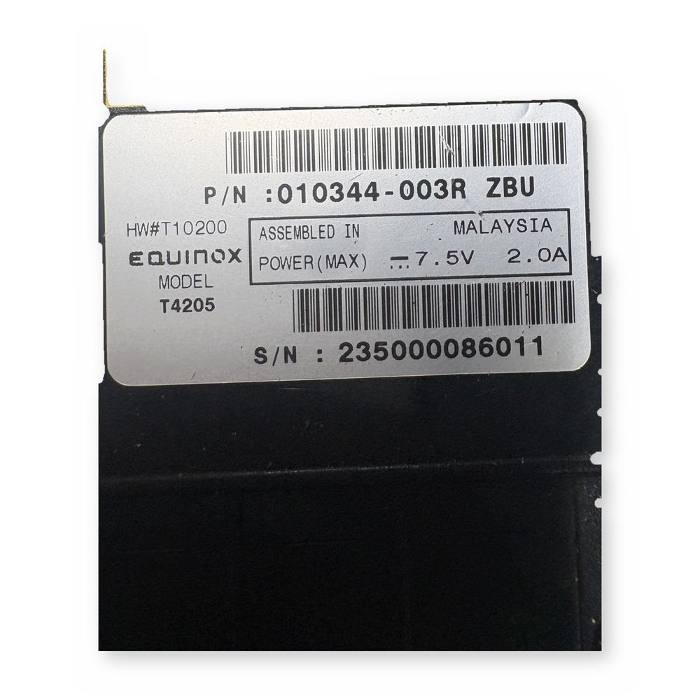 Equinox POS Payment Terminal Credit Card Reader Receipt Printer - For Parts / Not Working — photo 1