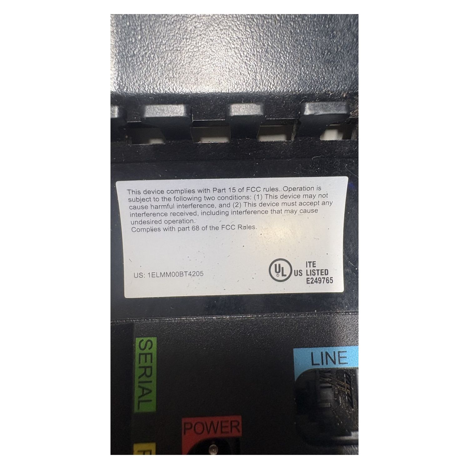 Equinox POS Payment Terminal Credit Card Reader Receipt Printer - For Parts / Not Working — photo 4