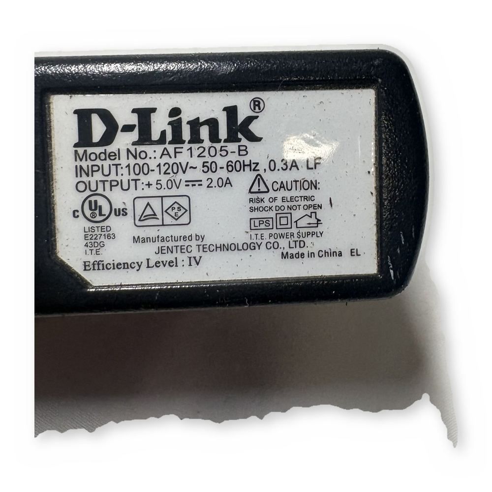 Small AC DC Power Adapter Wall Charger Yellow-Tip Barrel Connector — photo 1