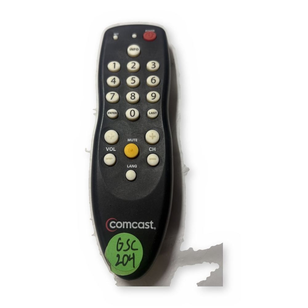 Comcast Xfinity Cable Remote Control Black Used — photo 1