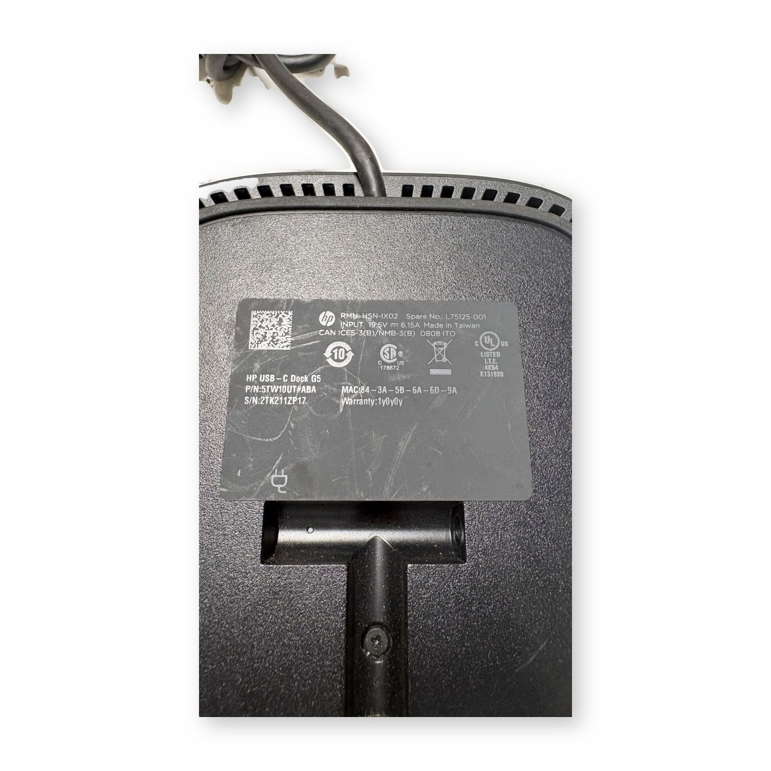 HP Wireless Display Adapter USB-C Black Miracast Multiple USB Ports — photo 4