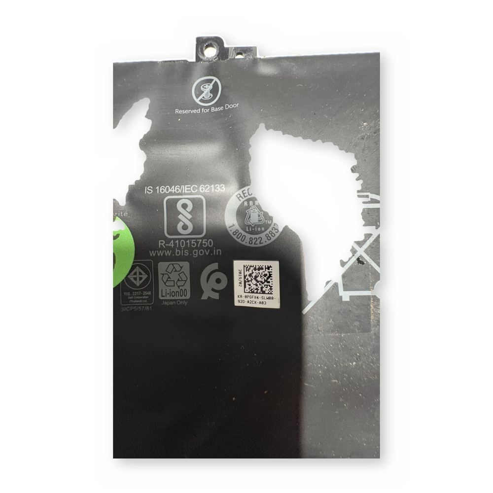 Dell Laptop Battery Type DJ130 42Wh 11.4V Swollen Only - For Parts / Not Working — photo 1