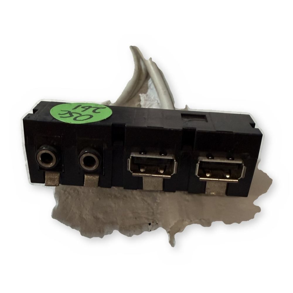 Desktop Rear I/O Audio USB Port Module - Cables Cut One Side - For Parts / Not Working — photo 1