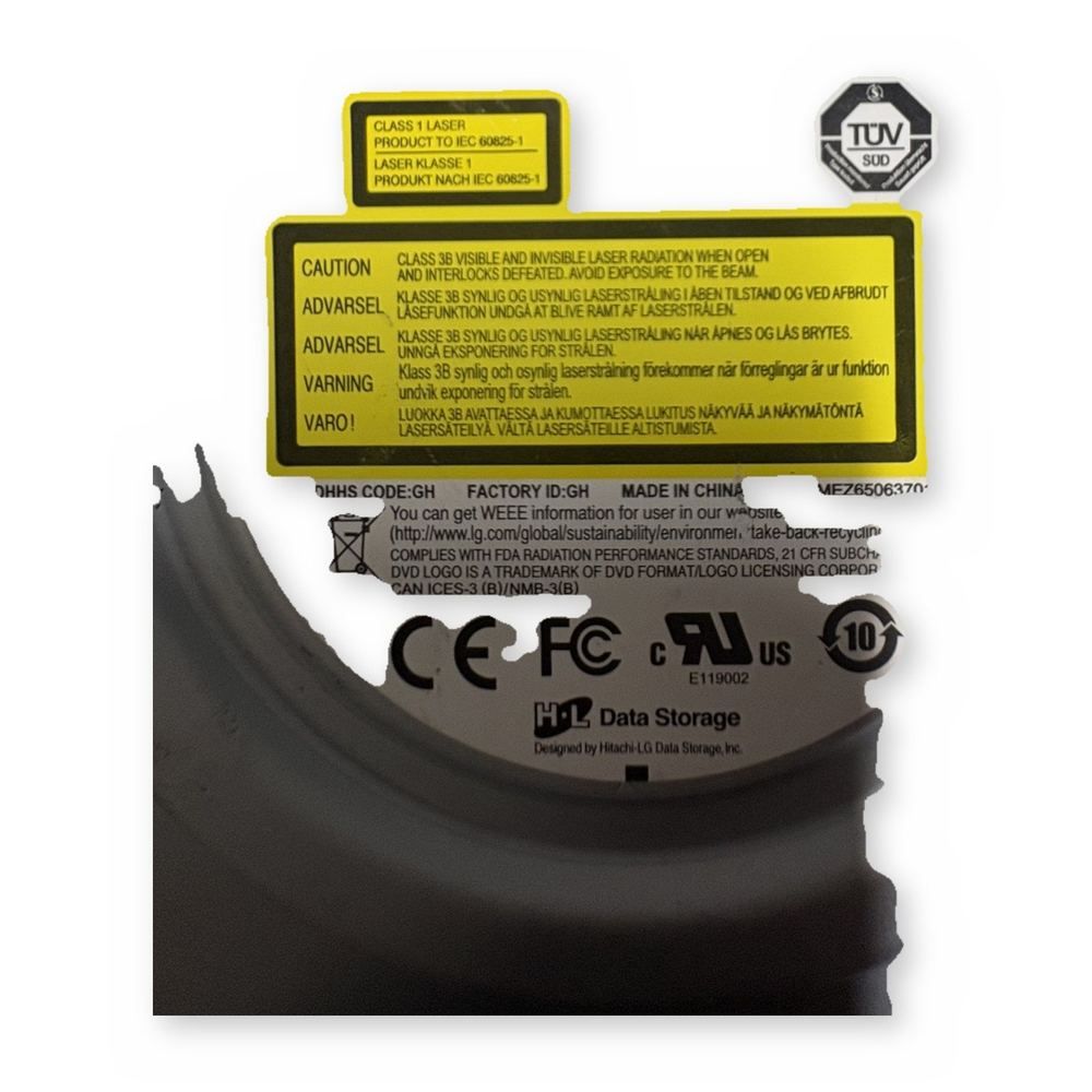 Internal 5.25 DVD-RW SATA Optical Drive Desktop PC Black Used — photo 1