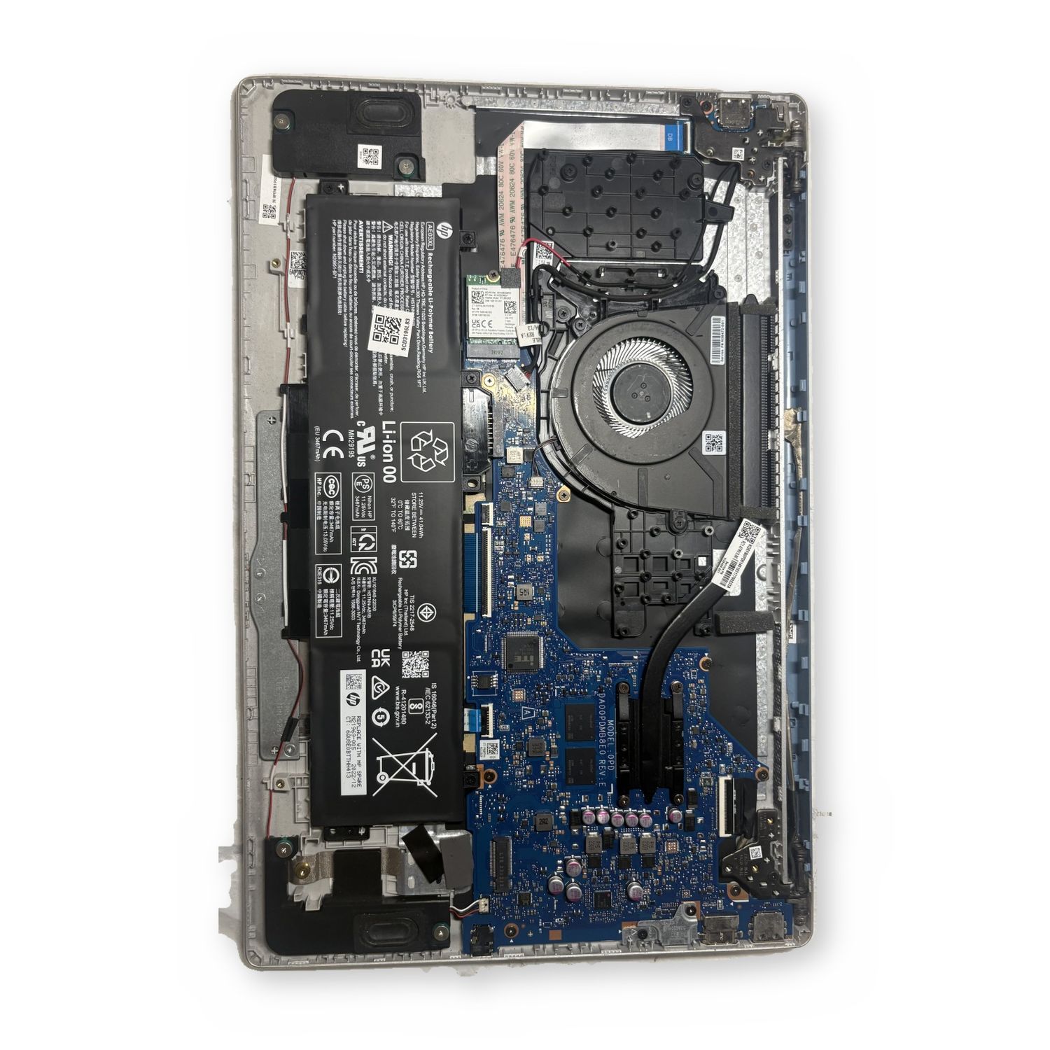 HP 15.6in Laptop AMD Ryzen Radeon Blue - Disassembled /Repair - For Parts / Not Working — photo 3