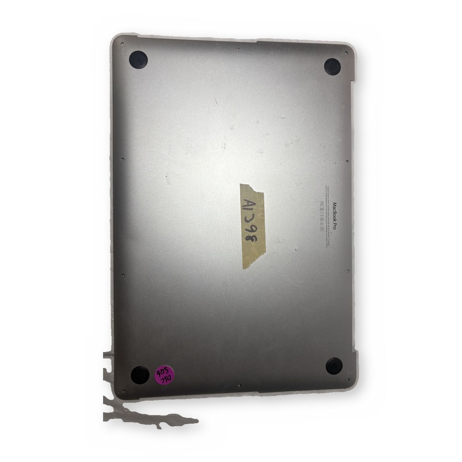 Apple A1398 Bottom Case Base Cover Silver MacBook Pro 15in Retina A1398 — photo 2