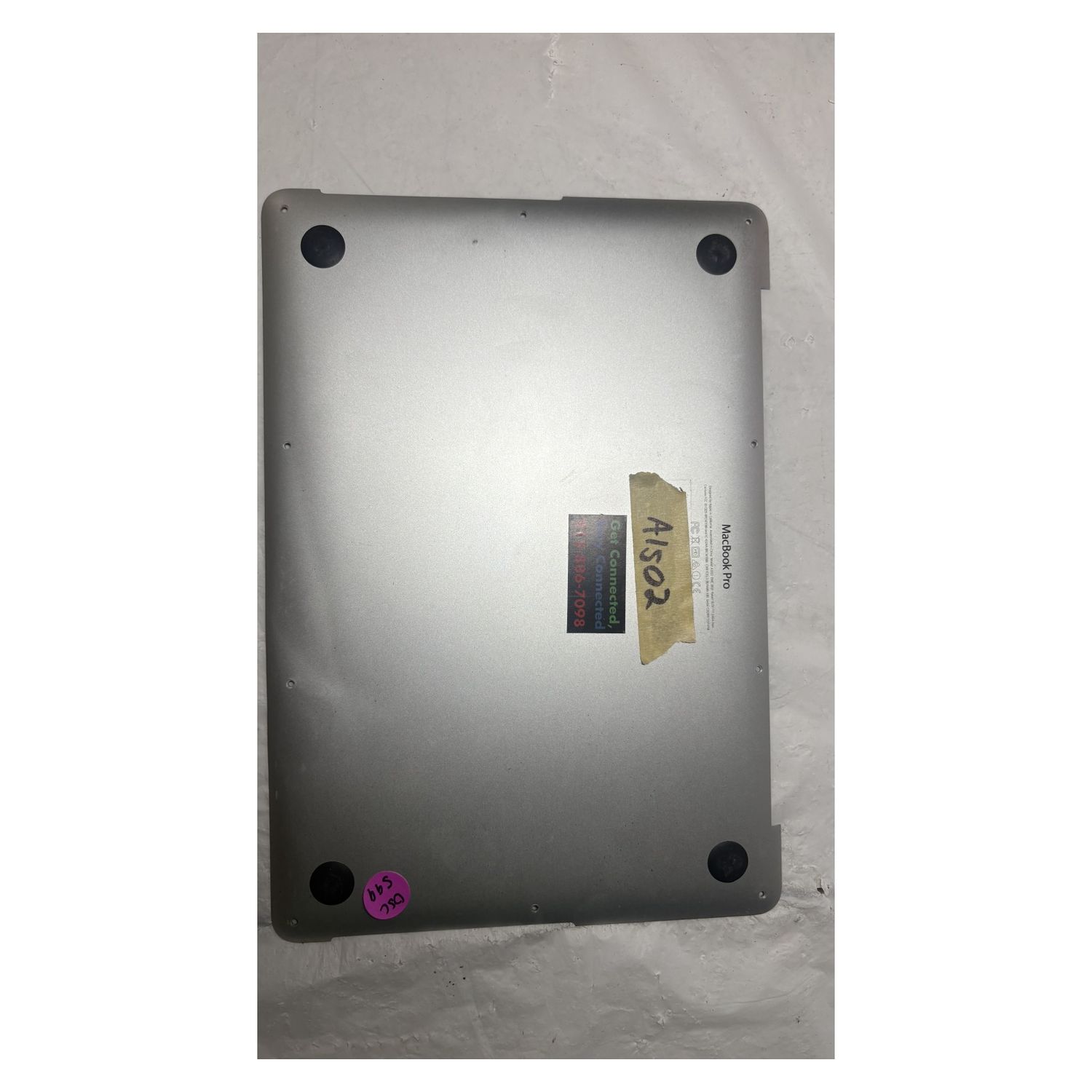 Apple A1502 Bottom Case Base Cover Silver MacBook Pro Retina 13in A1502 — photo 2