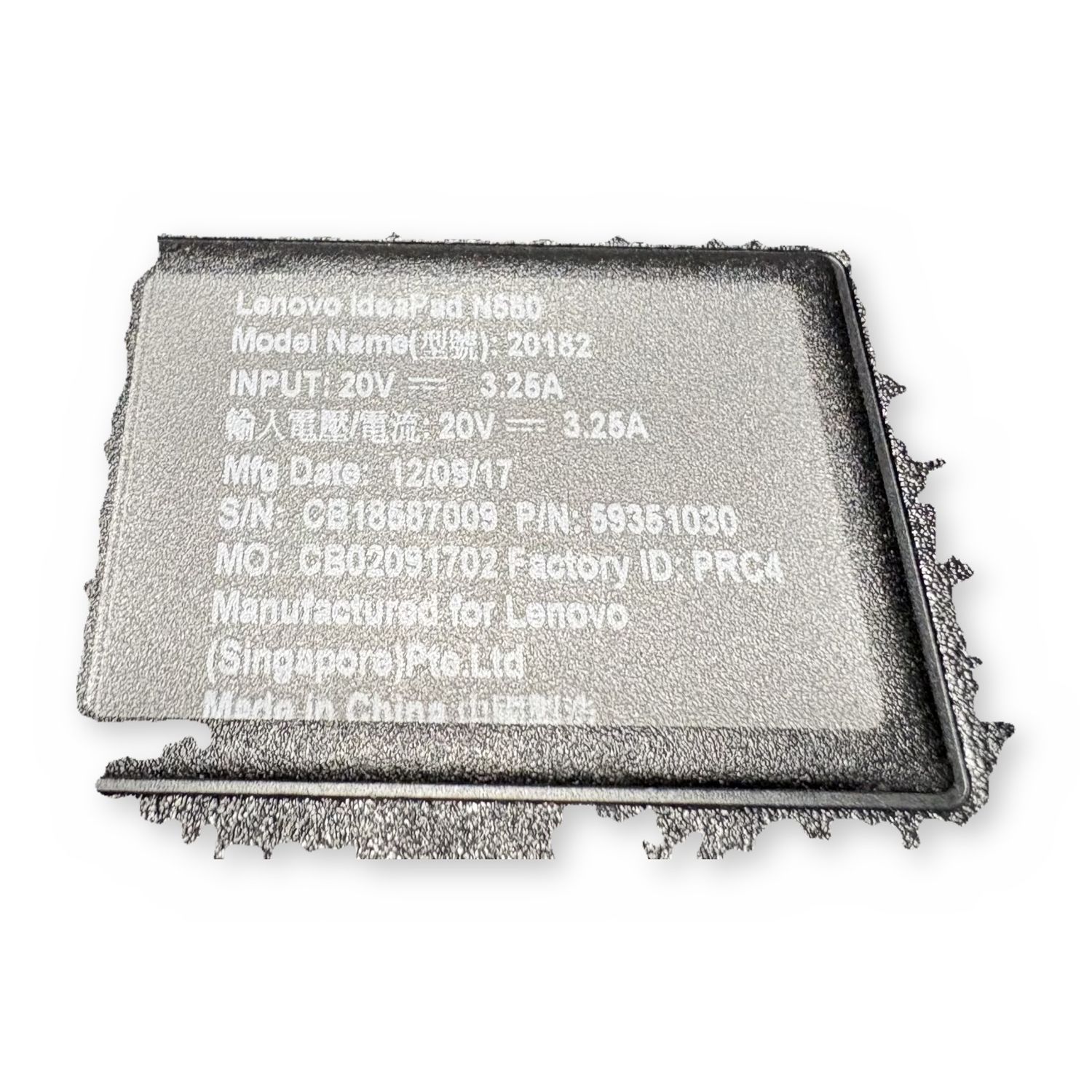 Lenovo IdeaPad N580 15.6in Laptop - Does Not Power On Repair - For Parts / Not Working — photo 4