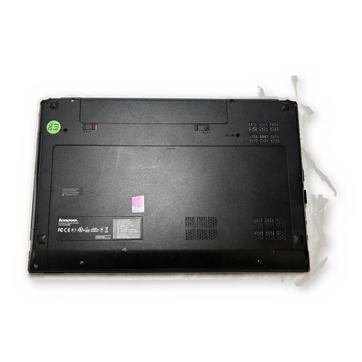 Lenovo IdeaPad N580 15.6in Laptop - Does Not Power On Repair - For Parts / Not Working — photo 3