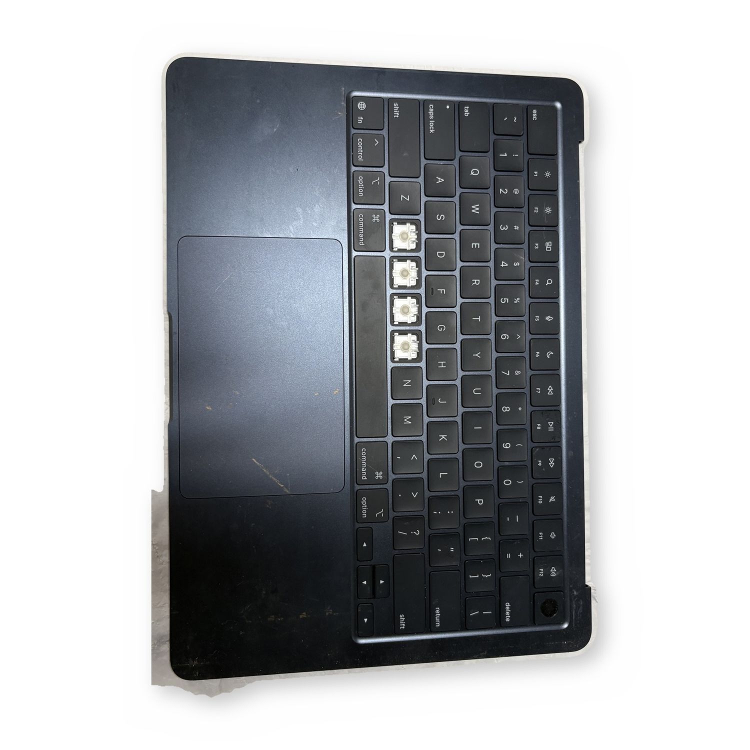 MacBook Air 13in M2 2022 A2681 Top Case Keyboard Midnight - Opened - For Parts / Not Working — photo 2