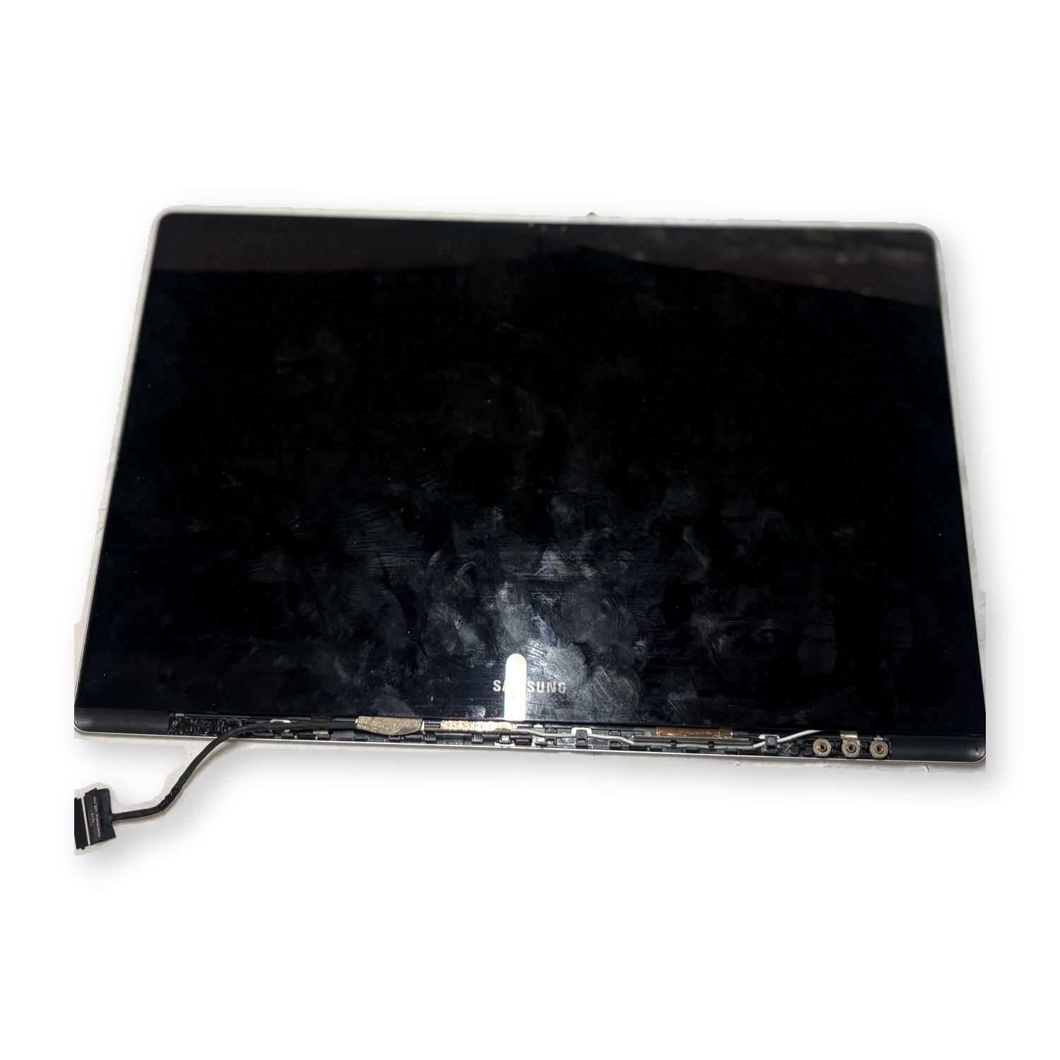 Samsung Notebook 7 13.3in NP730XBE FHD LCD Screen Lid Assembly - Broken Hinge - For Parts / Not Working — photo 4