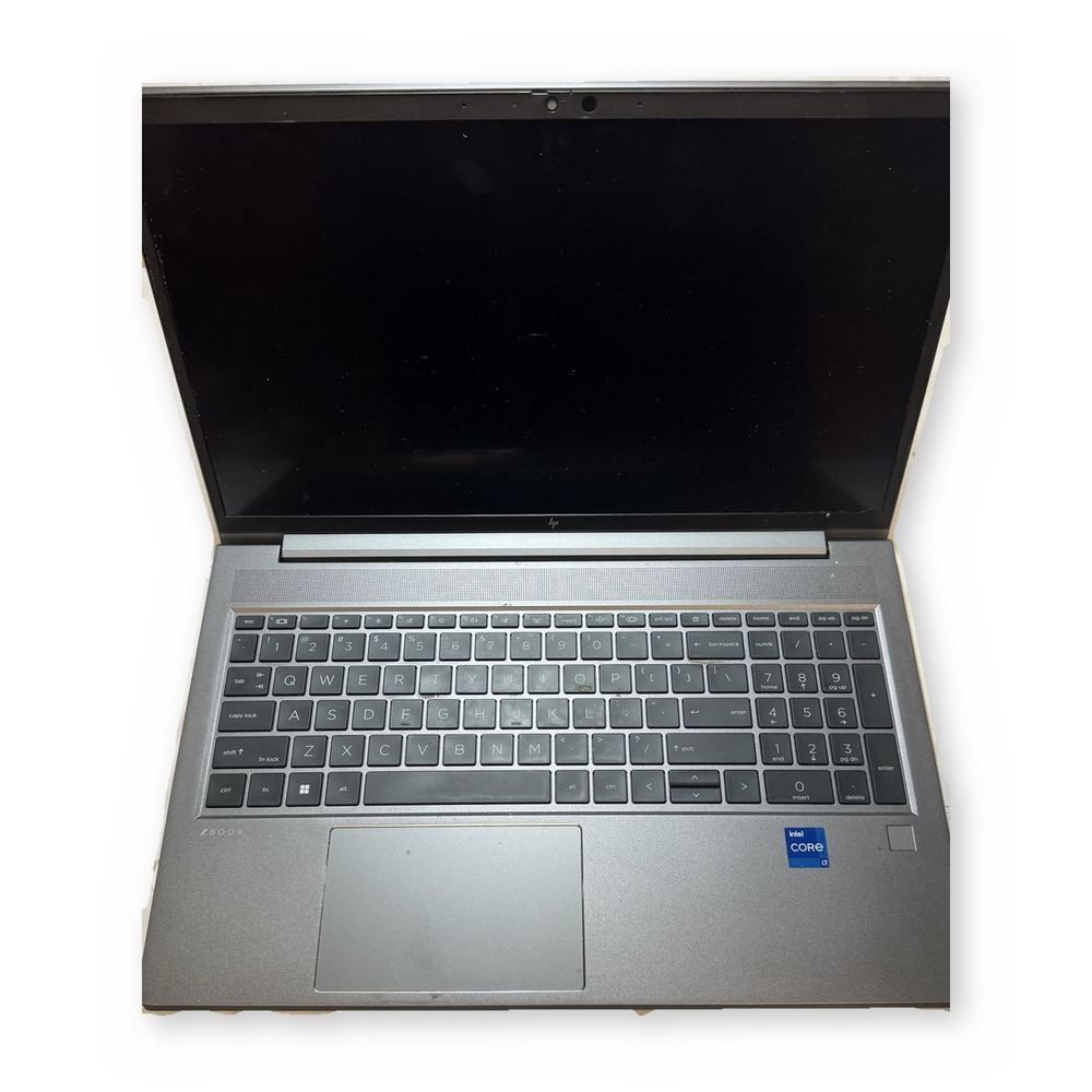 HP ZBook Power 15.6 G9 Laptop - No RAM, Powers On, Untested - Parts - For Parts / Not Working — photo 1